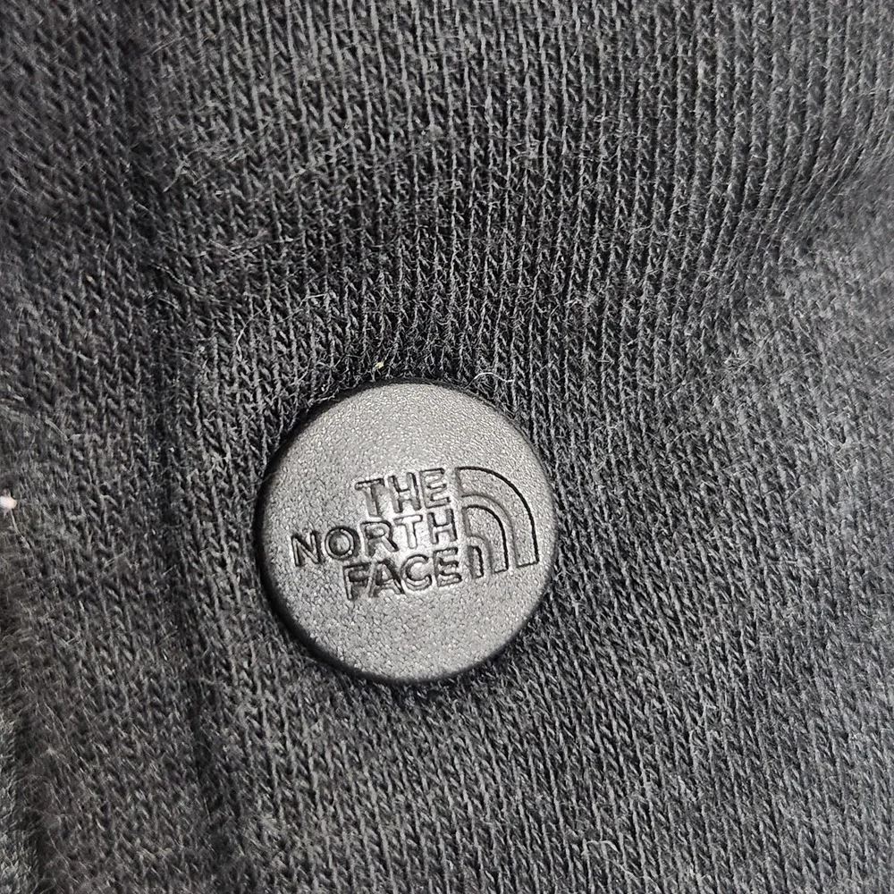 The North Face Men's Alphabet City Fleece Pullover M Charcoal Colorblock 3 Snaps
